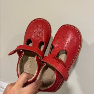 Mini Boden red Maryjane shoes size 27